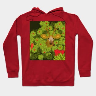 Wild Deer Wilderness Jungle Hoodie